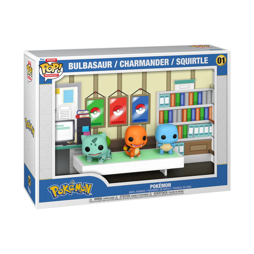 POKEMON - POP MOMENTS Deluxe N°01 - Pokemon Starters 1996