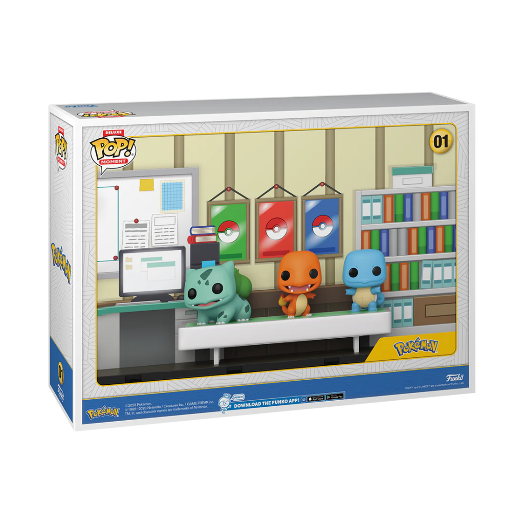 POKEMON - POP MOMENTS Deluxe N°01 - Pokemon Starters 1996