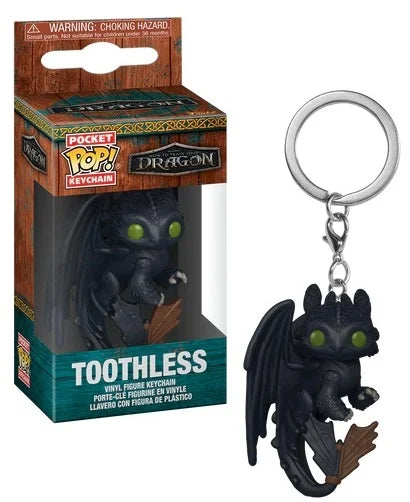 HOW TO TRAIN YOUR DRAGON LIVE ACTION - Pocket Pop Keychain - Toothless