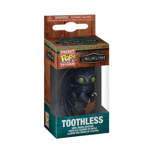 HOW TO TRAIN YOUR DRAGON LIVE ACTION - Pocket Pop Keychain - Toothless
