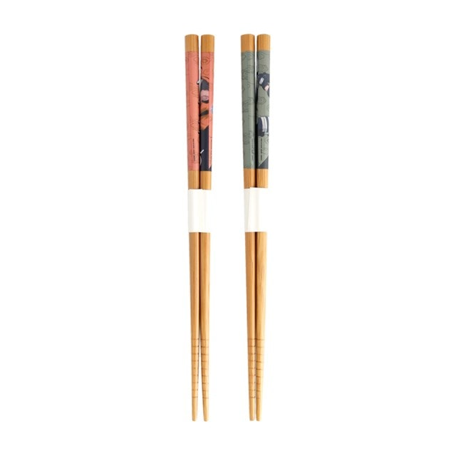 NARUTO SHIPPUDEN - Naruto & Kakashi - Set of 2 Pairs chopstick 22.5cm