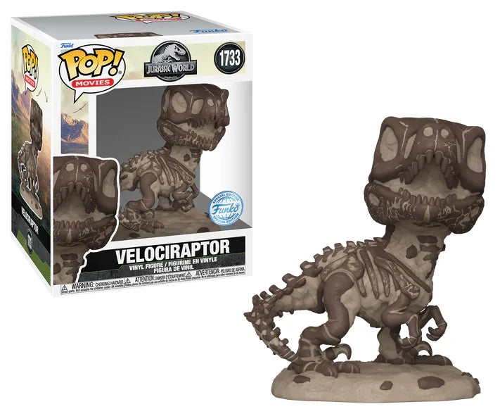 JURASSIC PARK - POP SUPER N° 1733 - Velociraptor (Fossil)