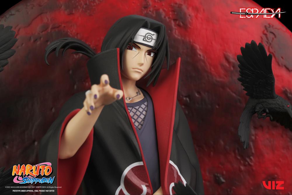 NARUTO SHIPPUDEN - Itachi Uchiha - Wall Statue 25cm