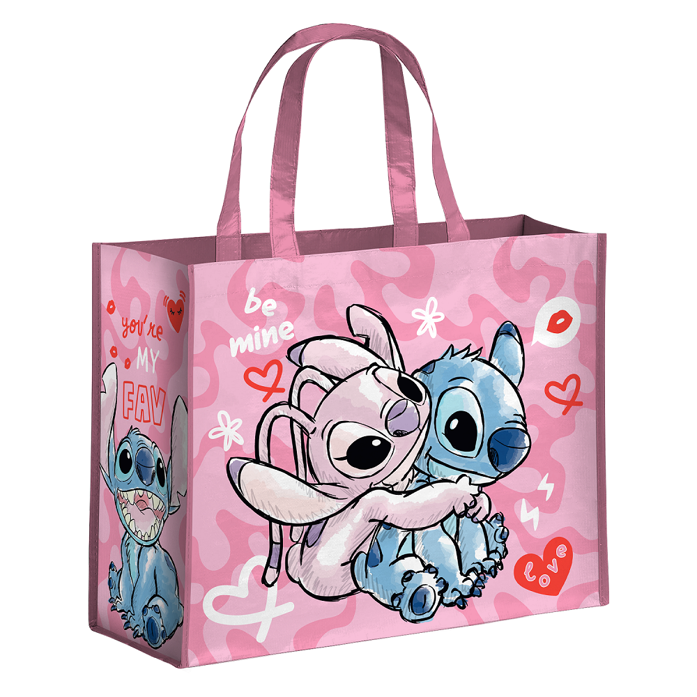 STITCH & ANGEL - Pink - Shopping Bag