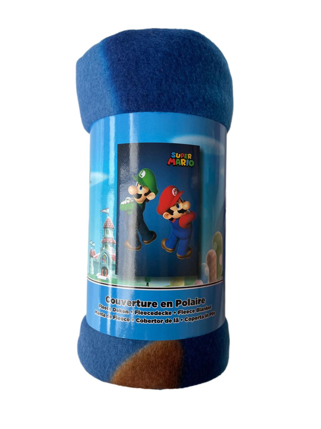 SUPER MARIO & LUIGI - Polar Fleece 100x140cm