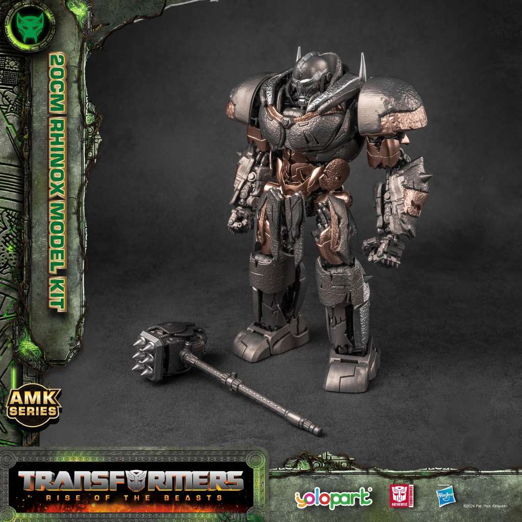 TRANSFORMERS RISE OF THE BEASTS - Rhinox - Model Kit 20cm