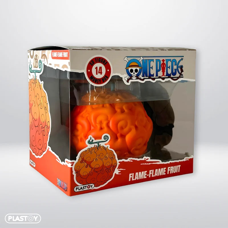 ONE PIECE - Flame-Flame Fruit - Money Box PVC 16cm