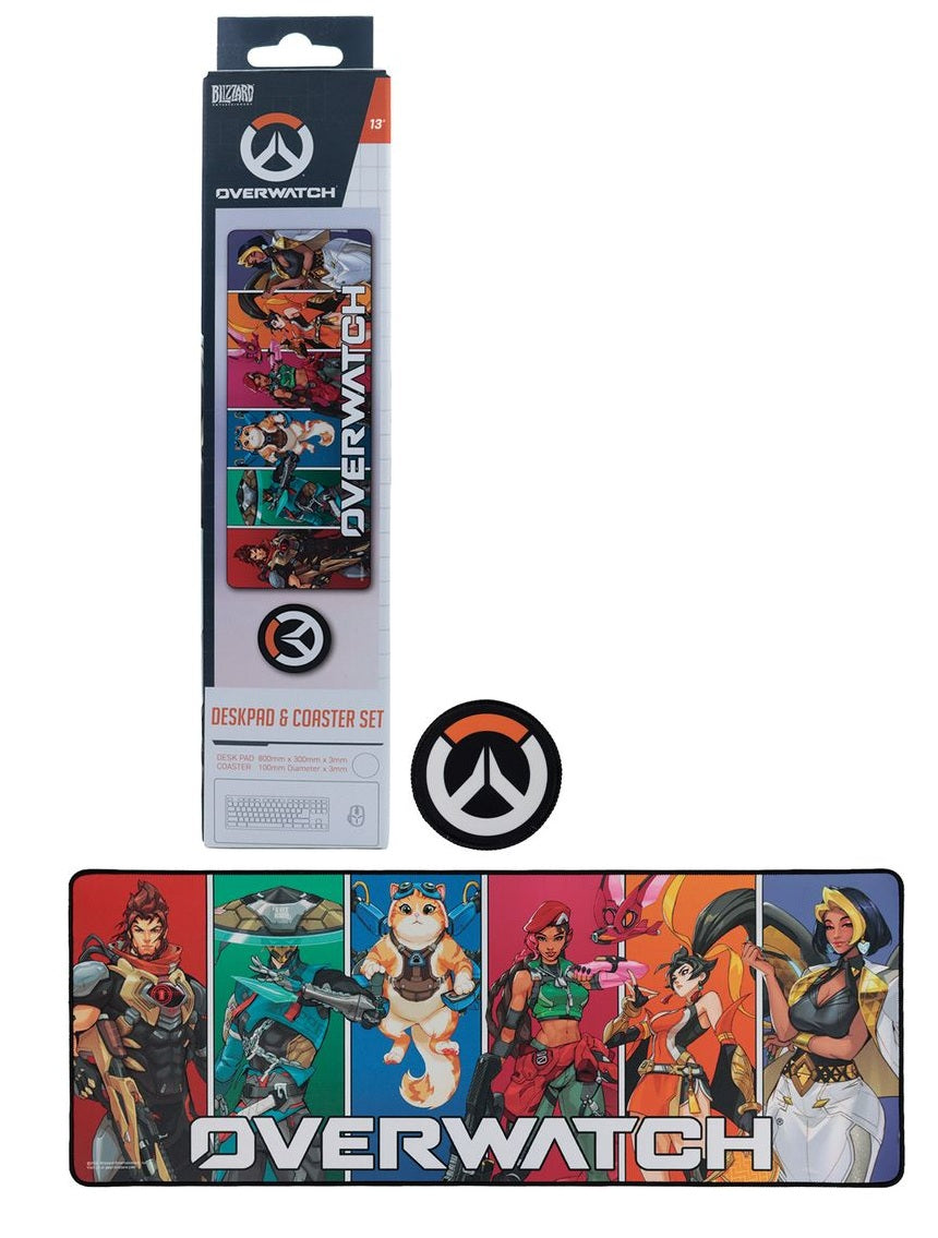 OVERWATCH - XL Desktop Mat + 1 Coaster
