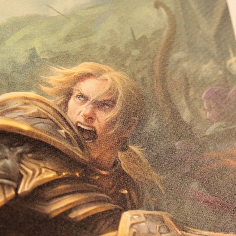 WORLD OF WARCRAFT - Sylvanas vs Anduin - Art Print - Limited Edition