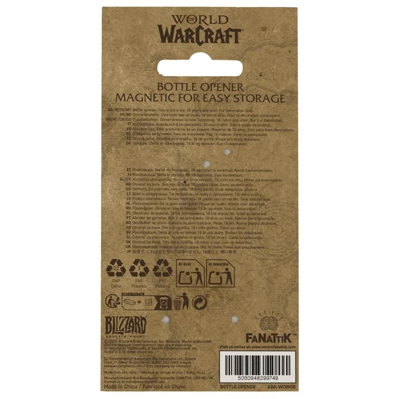 WORLD OF WARCRAFT - Icon of Blood - Limited Edition Bottle Opener