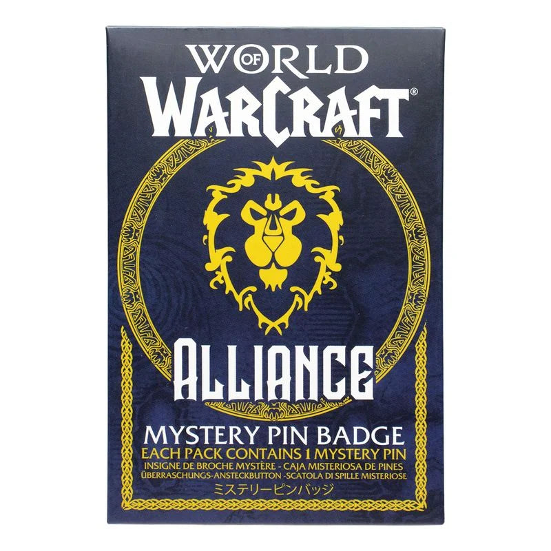 WORLD OF WARCRAFT - Alliance - Mystery Box of 12 Pin Badge