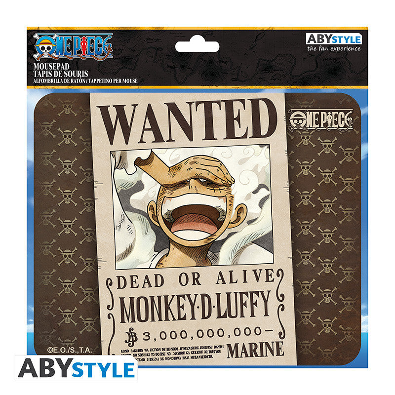 ONE PIECE - Wanted Luffy - Mouse Pad