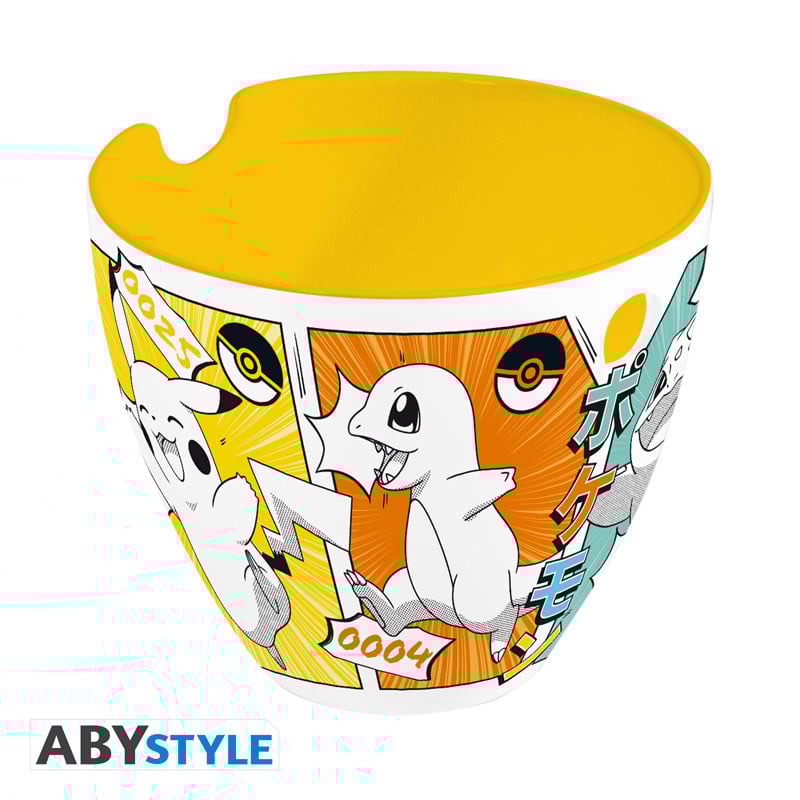 POKEMON - Starters "Manga" - Ramen bowl with chopsticks 370ml