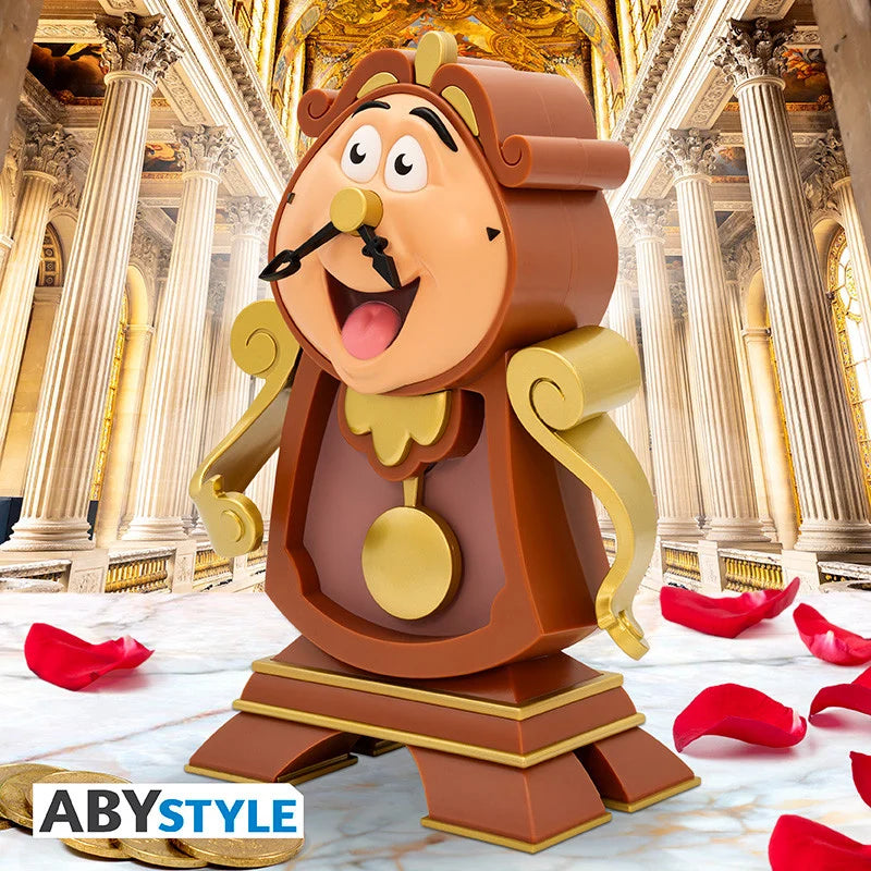 BEAUTY AND THE BEAST - Cogsworth - Money Bank 25cm