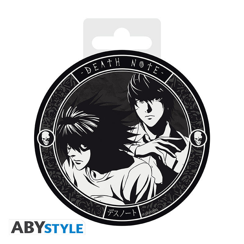 DEATH NOTE - L & Light - Coaster