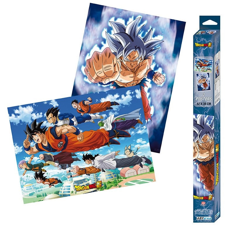 DRAGON BALL SUPER - Goku & Friends - Set 2 posters '52x38'