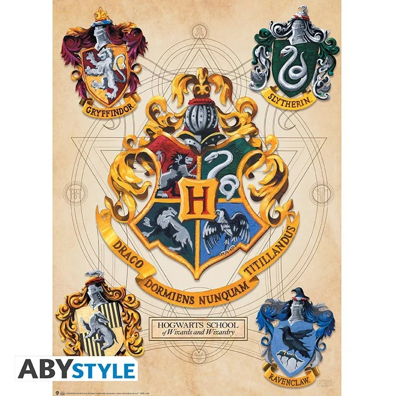 HARRY POTTER - Crest & Marauders - Set 2 posters '52x38'