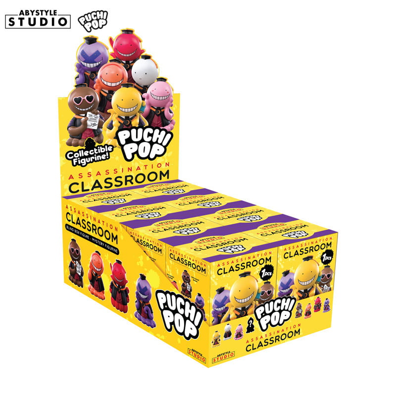 ASSASSINATION CLASSROOM - Figure Puchipop Wave 1 (8 Figurine) 5.5cm