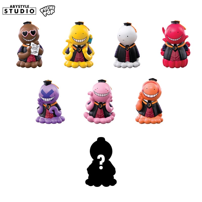 ASSASSINATION CLASSROOM - Figure Puchipop Wave 1 (8 Figurine) 5.5cm