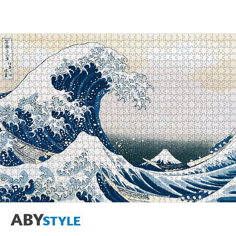 HOKUSAI - Puzzle 1000 pieces - The Great Wave off Kanagawa
