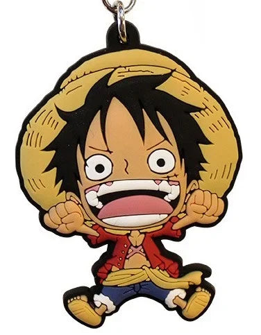 ONE PIECE - Keychain PVC - Luffy SD