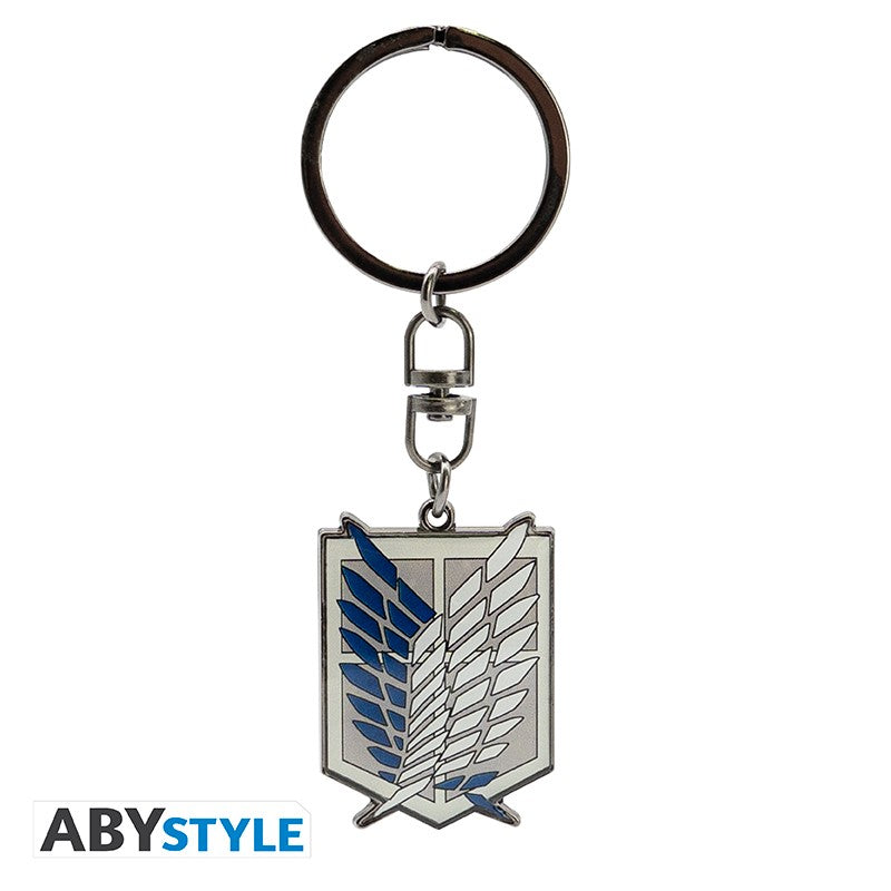 ATTACK ON TITAN - Metal Keychain - Survey Corps