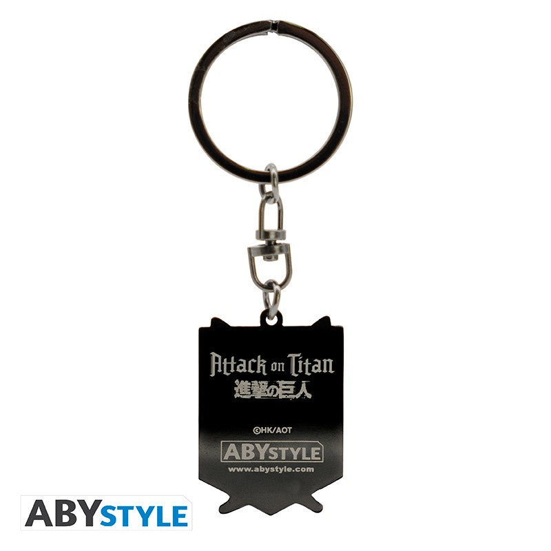 ATTACK ON TITAN - Metal Keychain - Survey Corps