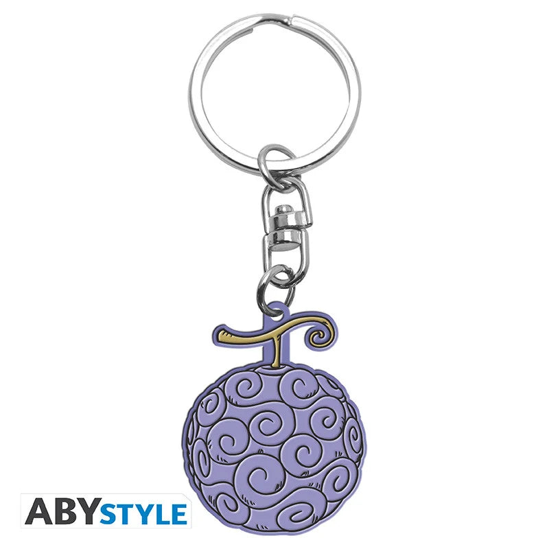 ONE PIECE - PVC Keychain - Demon Fruit Gum-Gum