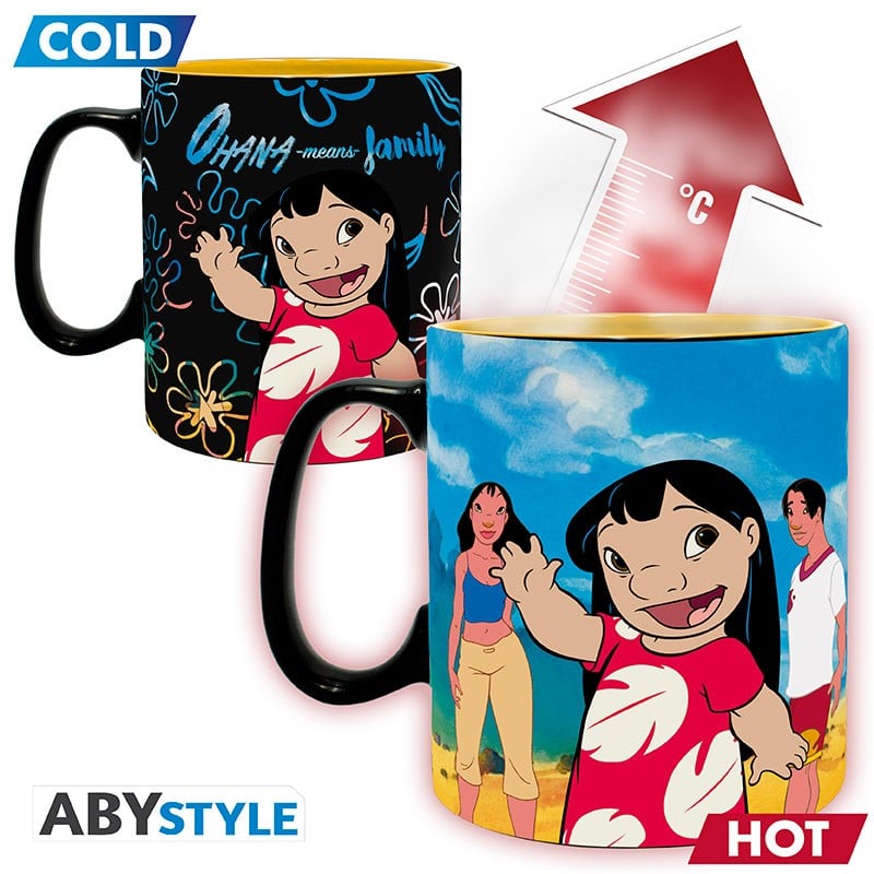 DISNEY - Lilo & Stitch - Mug Heat Change 460ml
