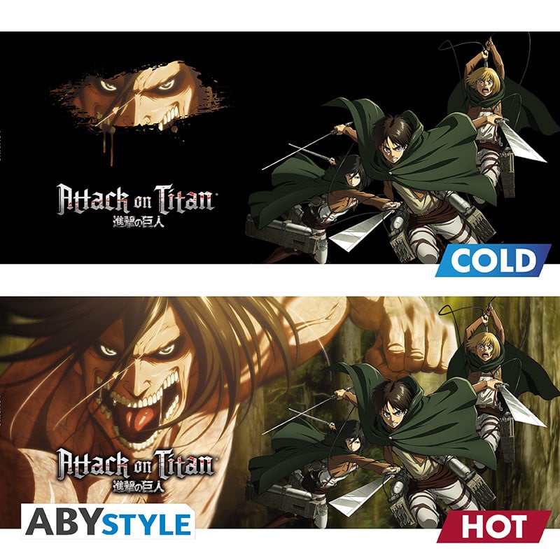 ATTACK ON TITAN - Season 3 - Mug Heat Change 460ml