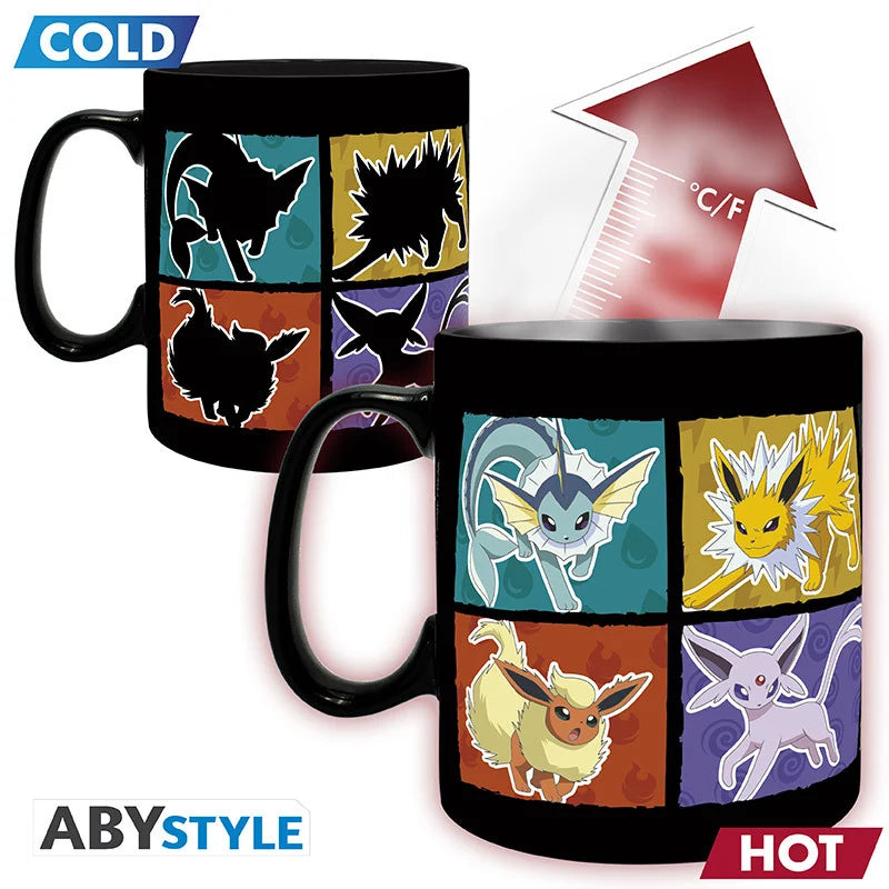 POKEMON - Eevee - Mug Heat Change 460ml