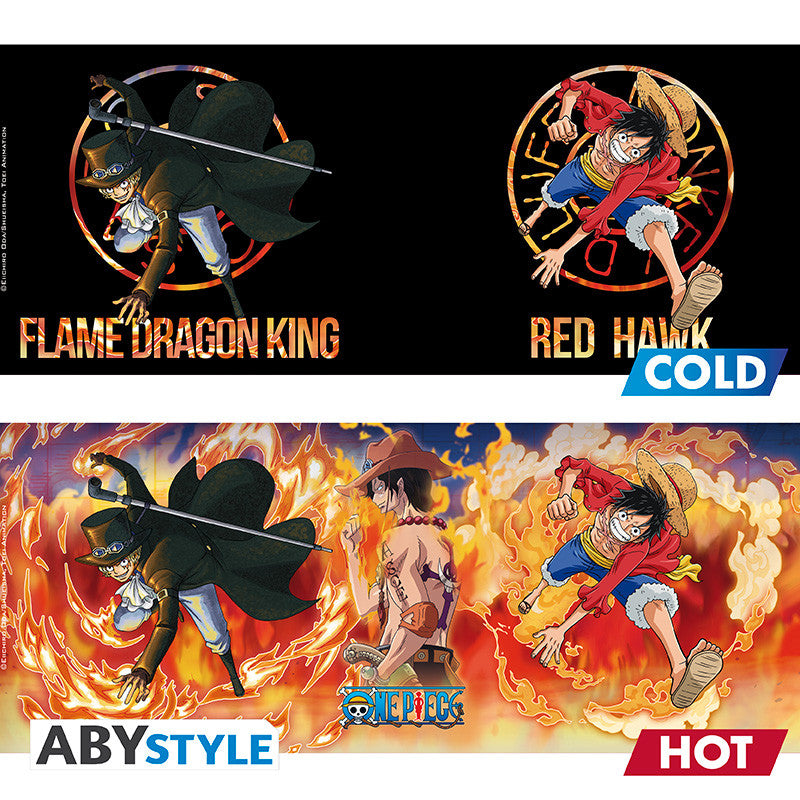 ONE PIECE - Luffy & Sabo - Mug Heat Change 460ml