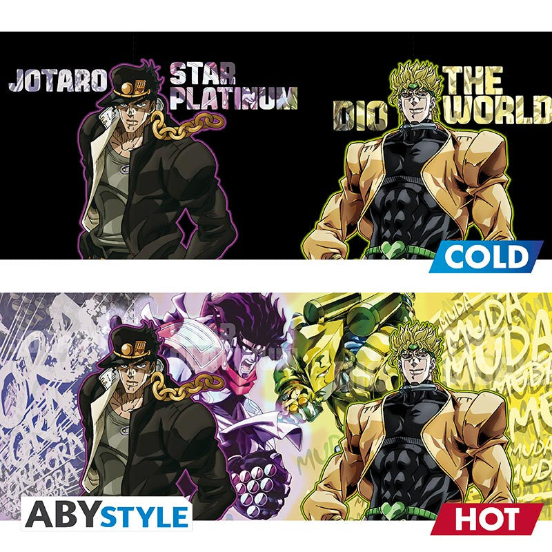 JOJO'S BIZARRE ADVENTURE - Jotaro & Dio - Mug Heat Change 460ml