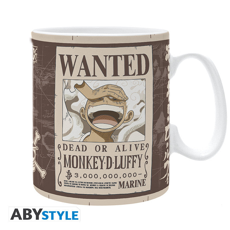 ONE PIECE - Luffy Wanted - Mug 460ml
