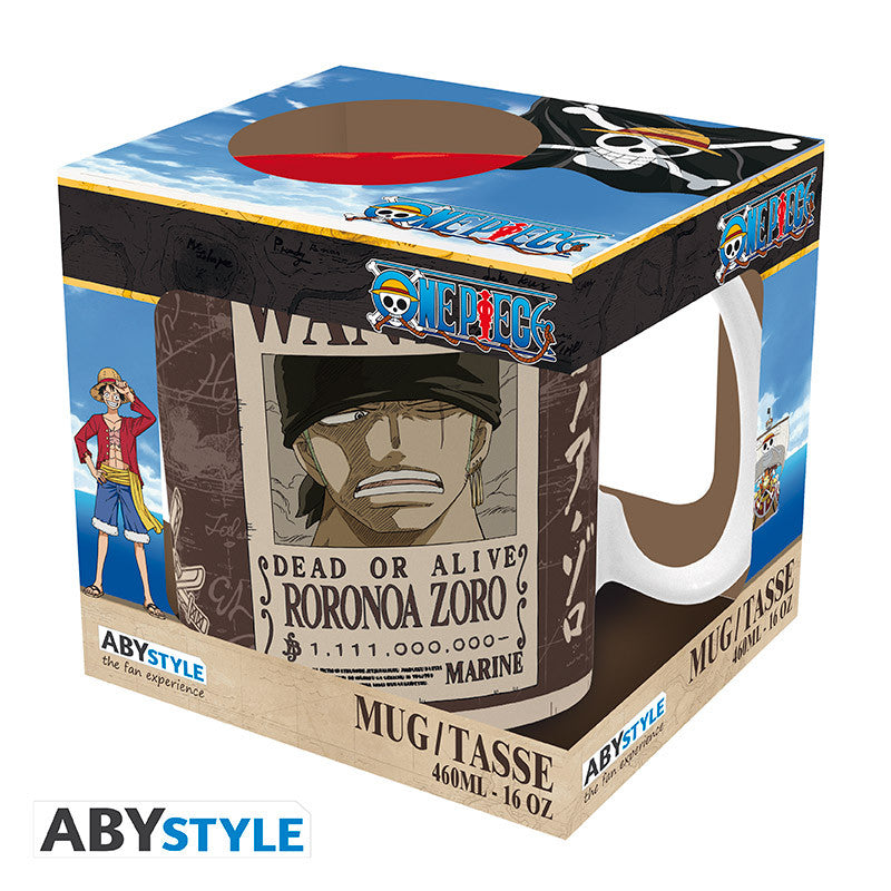ONE PIECE - Zoro Wanted - Mug 460ml