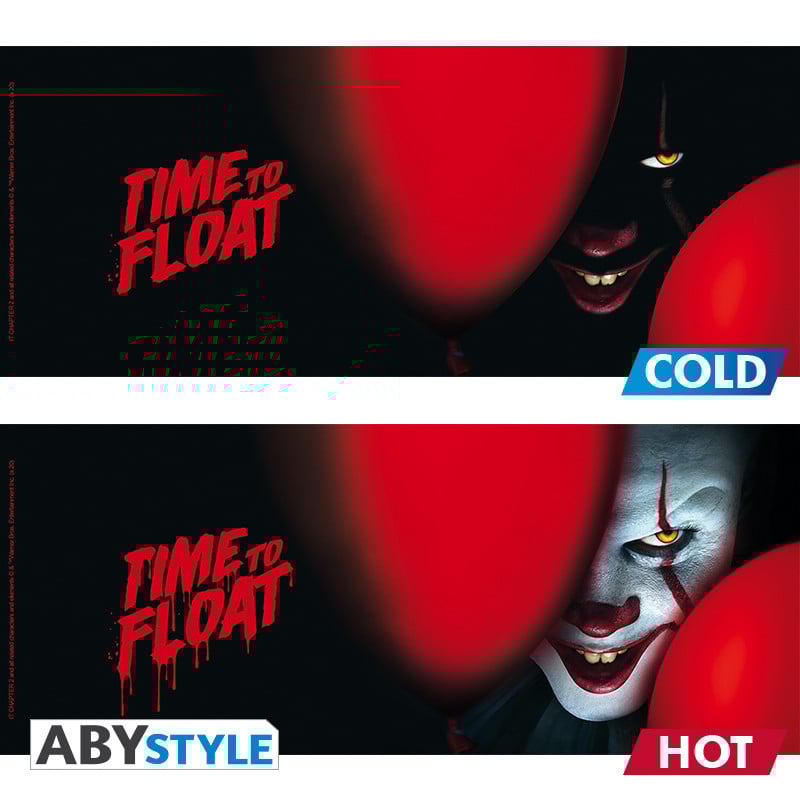 IT - Pennywise "Time to float" - Mug Heat Change 460ml