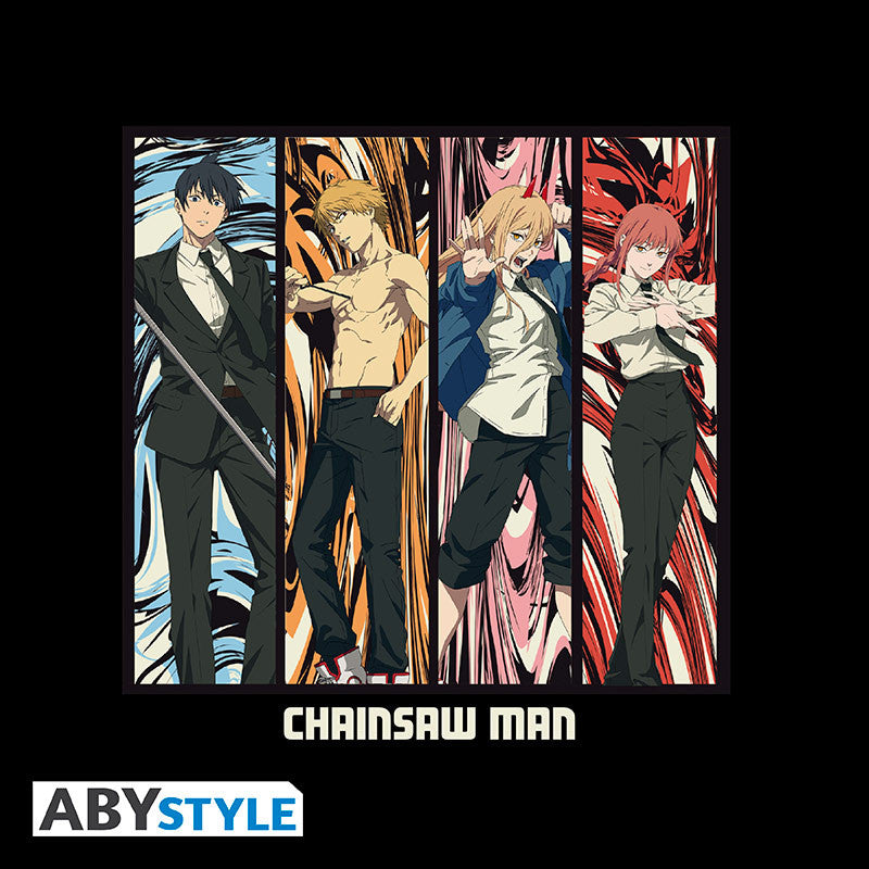 CHAINSAW MAN - T-Shirt Group Unisex black (S)