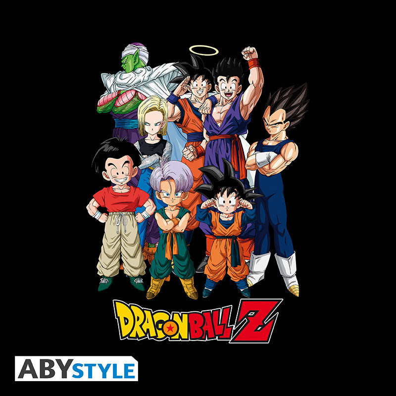 DRAGON BALL - T-Shirt DBZ Goku's Group Unisex black (S)