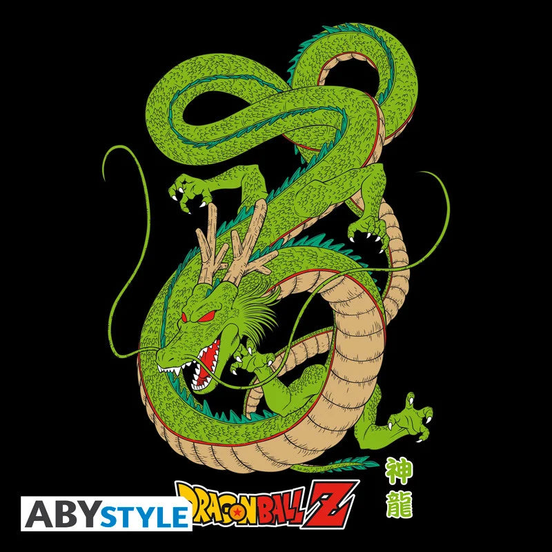 DRAGON BALL - T-Shirt DBZ Shenron Color Unisex black (XS)