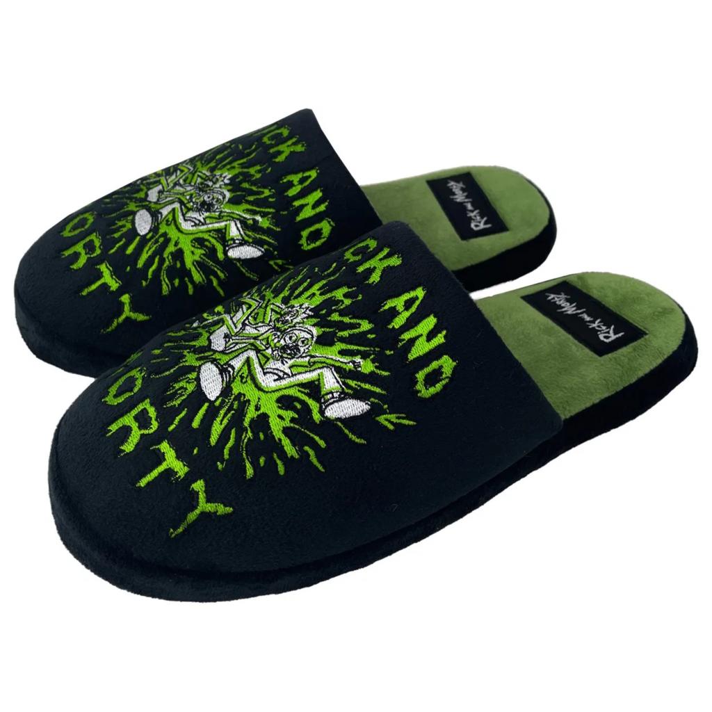 RICK & MORTY - Mule Slippers - Splat UK 8-10