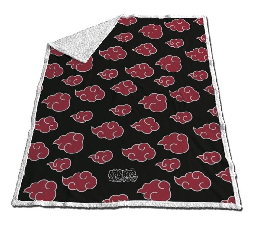NARUTO - Sherpa Blanket 130x170cm - Akatsuki