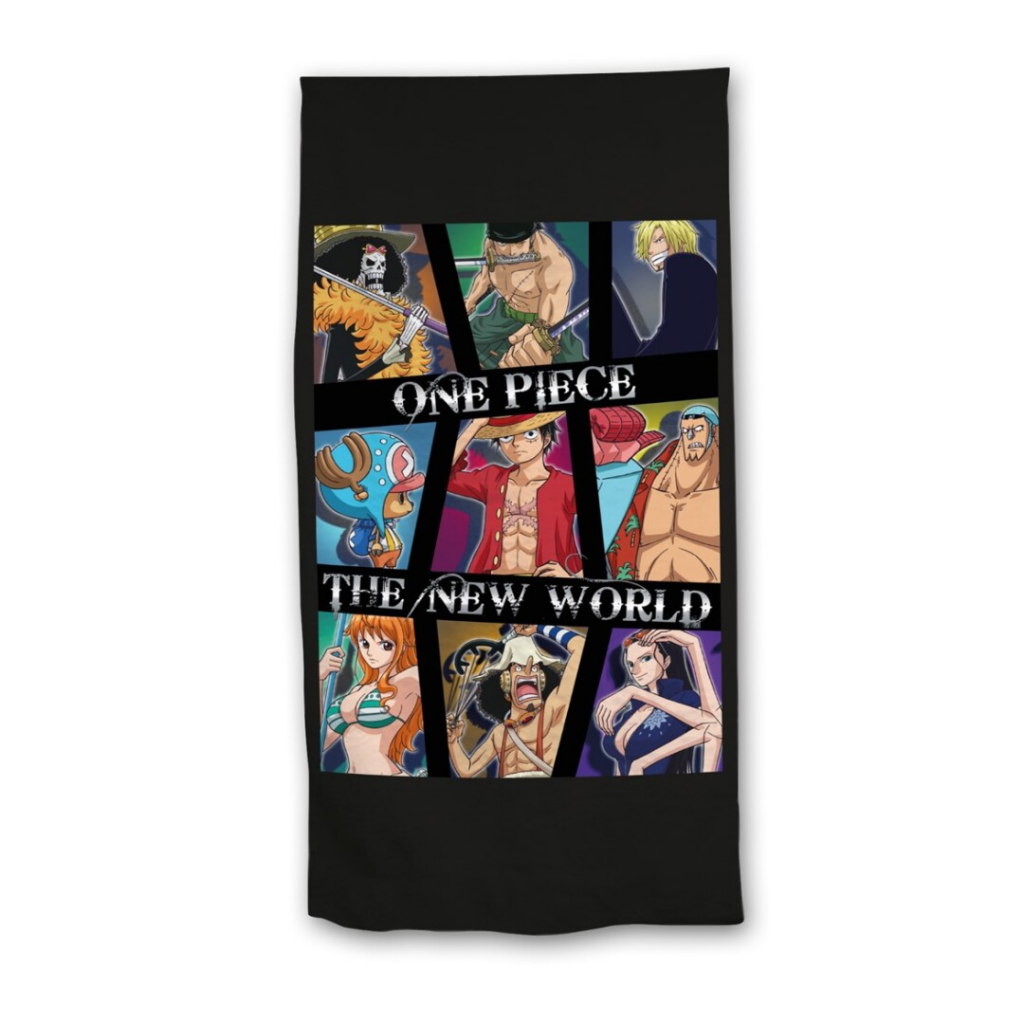 ONE PIECE - The New World - Beach Towel 100% Polyester - 70x140cm