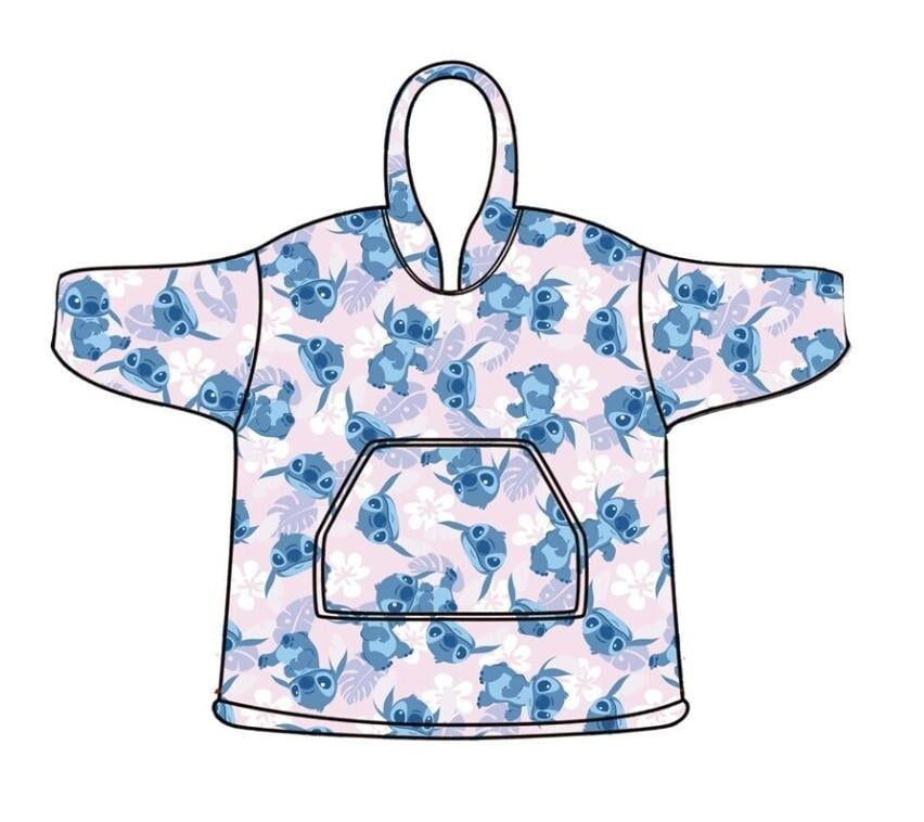 LILO & STITCH - Sweat Poncho - Taille Enfant (3-6 ans)