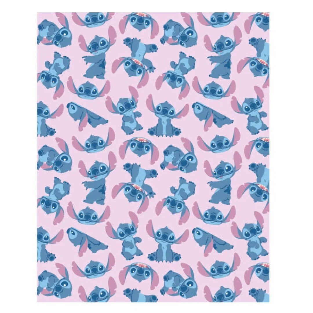LILO & STITCH - Flanel Blanket 180x200cm - Stitch
