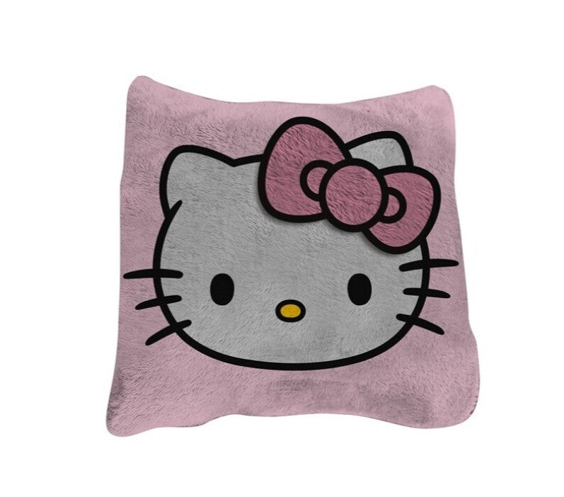 HELLO KITTY - Cushion Blanket