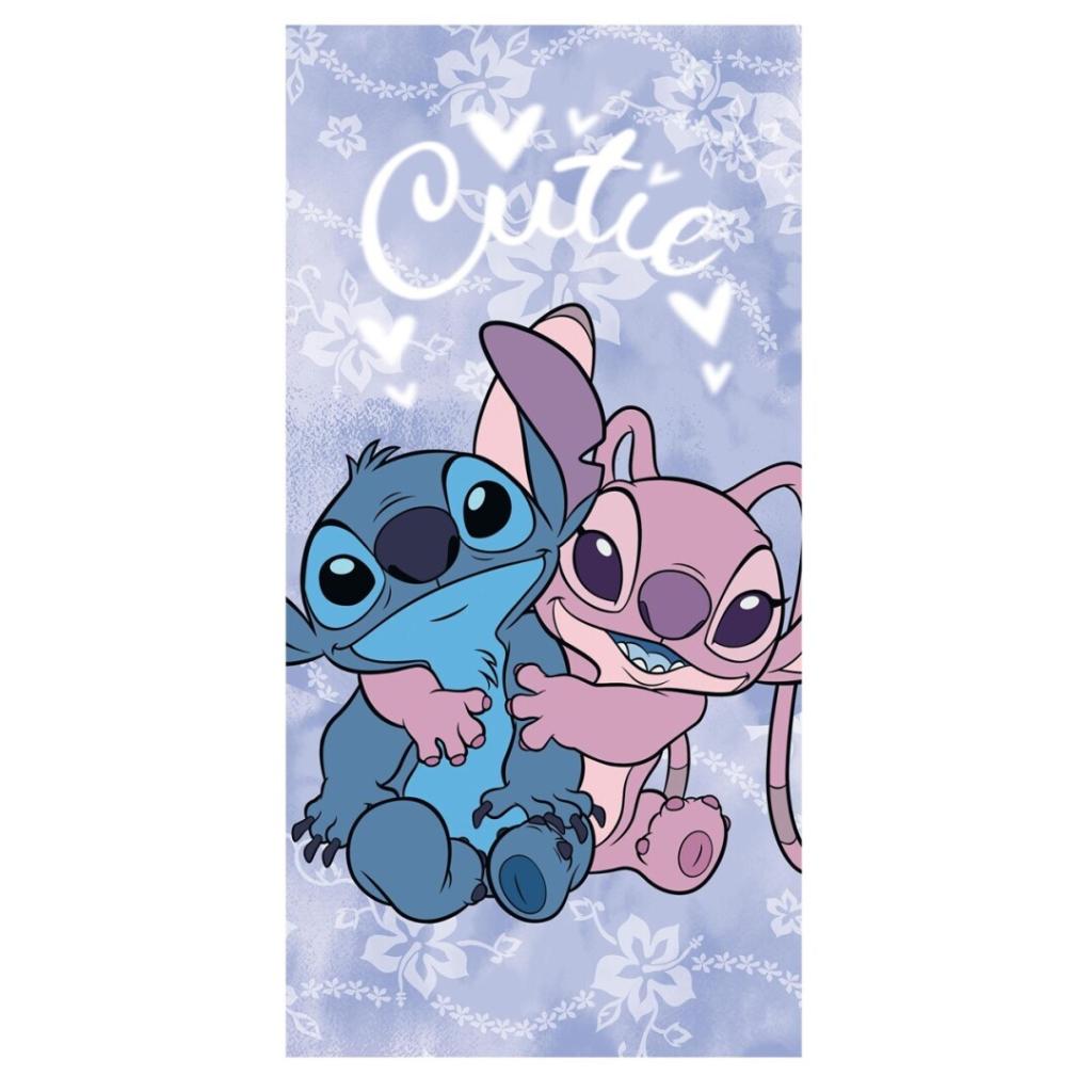 DISNEY - Stitch & Angel "Cutie" - Beach Towel 70x140cm