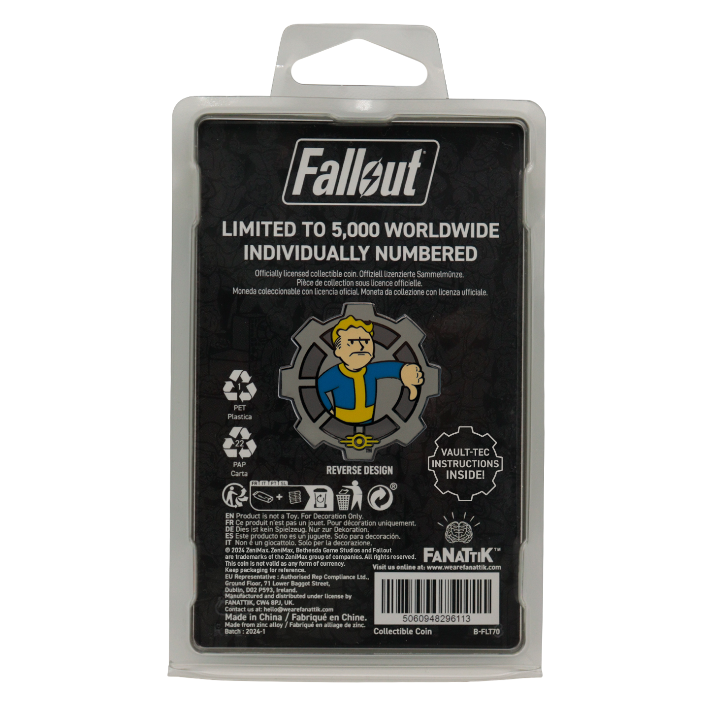 FALLOUT - Vault-Tec - Limited Edition Coin