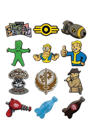 FALLOUT - Mystery Box of 12 Pin Badge