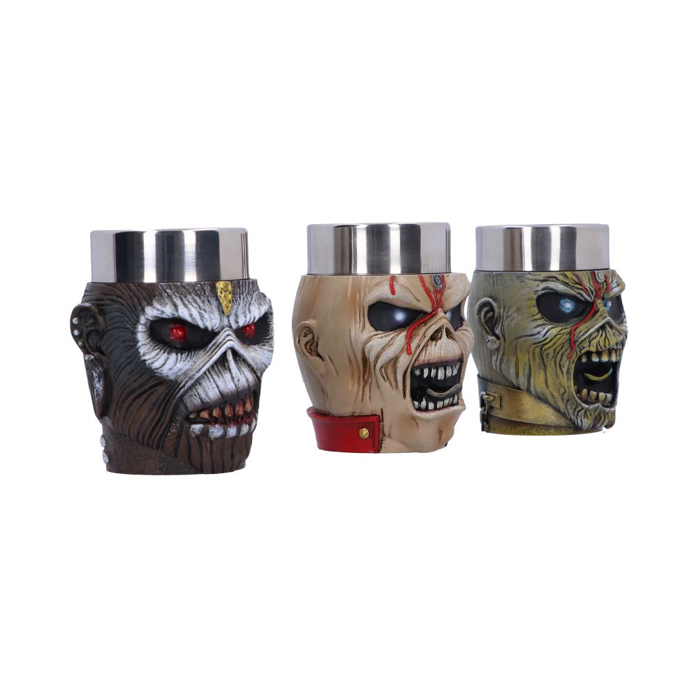 IRON MAIDEN - Eddie - Set of 3 Shot Glasses 9cm