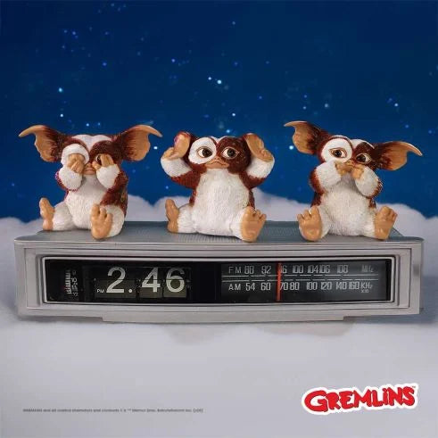 GREMLINS - Gizmo - 3 Statue set 8.2cm